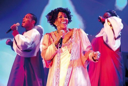 Erneut ist die weltweit erfolgreichste Gospelshow „The Harlem Gospel Singers Show“ zu Gast im Bregenzer Festspielhaus. foto: bb promotion