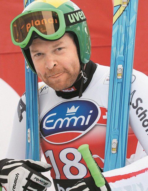 Klaus Kröll notierte am Freitag die Trainingsbestzeit. Foto: apa