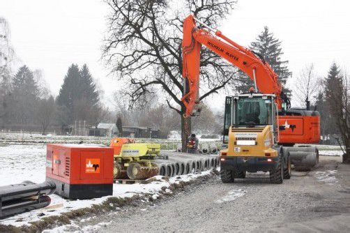 Mit 4,4 Millionen Euro fließt 2013 der höchste Anteil der Ausgaben in den Endausbau des Lustenauer Kanalnetzes. Foto: Marktgemeinde