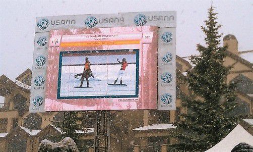 Montafoner Wetter in Telluride – Markus Schairer (rechts) musste im Halbfinale seine Gegner passieren lassen. Foto: privat