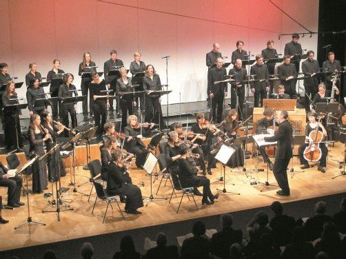 Orchester Concerto Stella Matutina realisierte gemeinsam mit Vocal Origen das Weihnachtsoratorium. Foto: JU