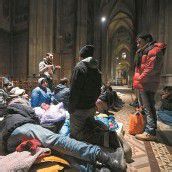Asylwerber besetzen Wiener Votivkirche