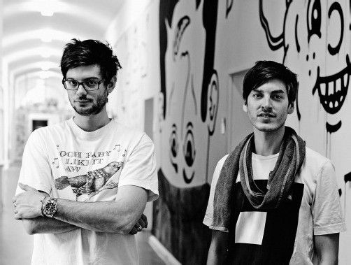 Sacha Robotti und Cord Henning Labuhn stehen morgen im Conrad Sohm an den Plattentellern. Foto: Veranstalter