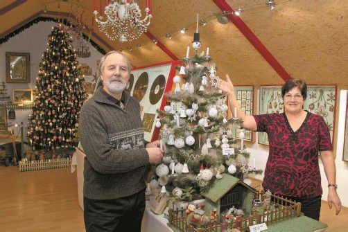 Sepp und Evi Huschle investieren viel Zeit in ihr privates Museum. Foto: VN/Paulitsch