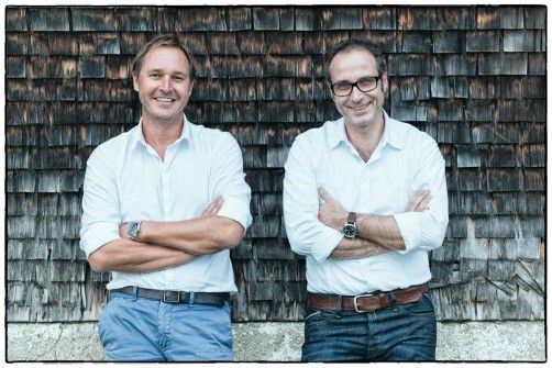 Große Freude bei den beiden zurgams-Geschäftsführern Thomas Gschossmann und Jörg Ströhle (r.). Foto: zurgams