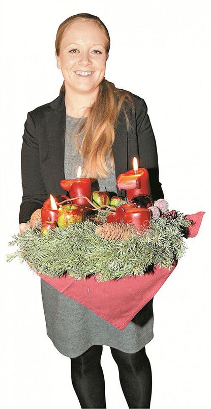 Vertreterin der Alpenregion: Wiebke Meyer.
