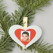 Bastelspass im Advent. Teil 10: Fotoherz als Christbaumschmuck