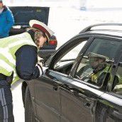 Polizei zog Dutzende Lenker aus dem Verkehr