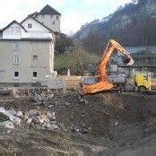 Montforthaus: Baugrube istausgehoben