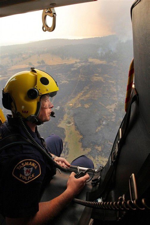 70 Löschflugzeuge stehen für den Einsatz bereit. Foto: AP