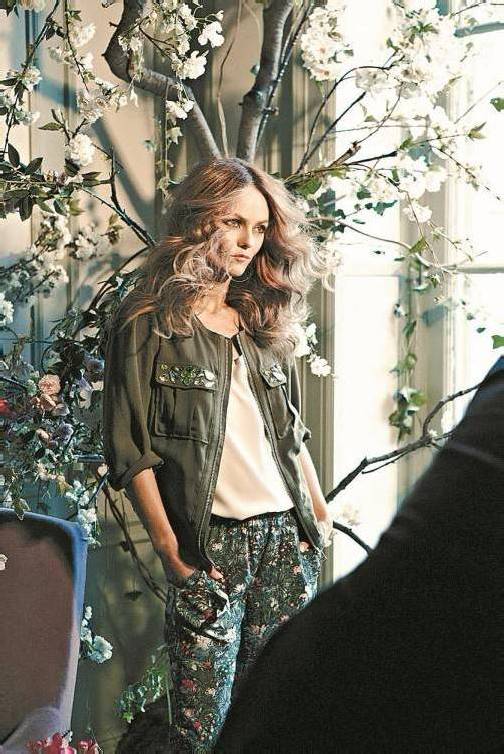 Ab Ende März ist Vanessa Paradis das neue H&M-Gesicht für die Umwelt-Linie „Conscious Collection“. Foto: H&M