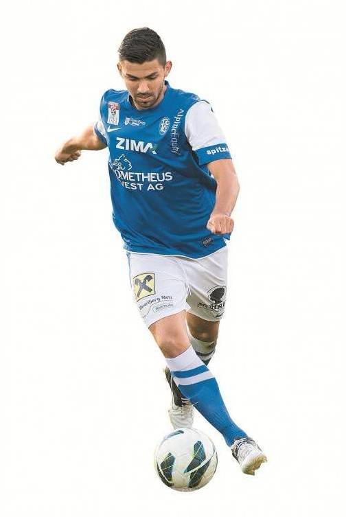 Cem Tosun wechselt nach Altach, wo er einen Vertrag bis Sommer mit Option auf ein weiteres Jahr erhielt.
Foto: VN/Steurer
