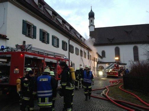 Das Feuer war im Zimmer des Verstorbenen ausgebrochen. Foto: DPA