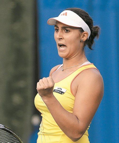 Das letzte Duell gegen Jankovic gewann Paszek 7:5, 6:4. Foto: ap