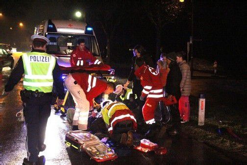 Der Pensionist wurde mit Verletzungen unbestimmten Grades ins Krankenhaus Feldkirch eingeliefert. Foto: vol.at/Schmidt