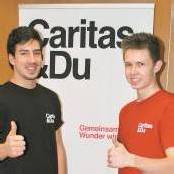 Sich engagieren bei der Caritas