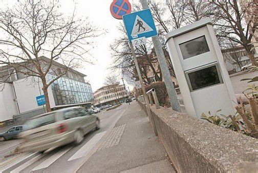 Die Radarboxen in Lustenau blitzen bald wieder. Foto: vn/hartinger