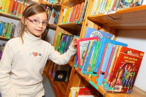Die Selektissima lässt Kinder Bücher bewerten. Die Leseaktion findet in Zusammenarbeit mit den VN statt. Foto: VN/Hofmeister