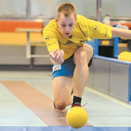 Dominic Krammer war mit 620 Holz bester Koblacher. Foto: VN/Lerch
