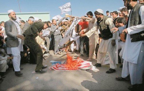 Ein Anti-Islam-Film und „Charlie Hebdo“-Karikaturen führten bereits im September zu Protesten in der islamischen Welt. Foto: EPA