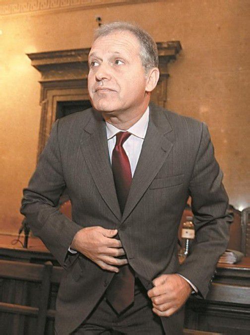Ex-ÖVP-Politiker Strasser im Wiener Landesgericht. Foto: DAPD