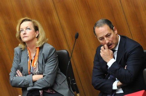 Finanzministerin Fekter, Staatssekretär Schieder: Steuerreform-Pläne der Ministerin führen zu Disput. Foto: apa