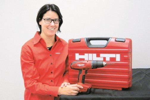 Isabelle Zimmermann wollte immer schon bei Hilti Karriere machen.