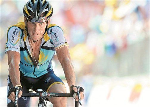 Man darf gespannt sein, ob Lance Armstrong am 17. Jänner in der Talkshow von Oprah Winfrey ein Dopinggeständnis ablegt. Foto: AP