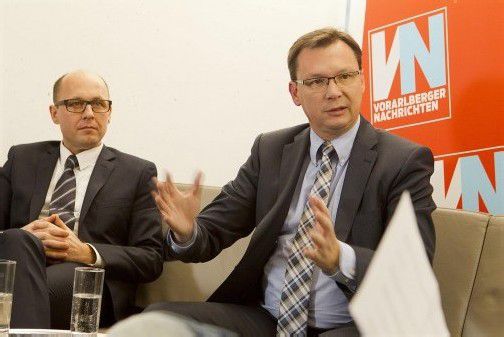 Minister Norbert Darabos, Landeschef Michael Ritsch: „Ich bin nicht gegen das Bundesheer. Ich bin gegen die allgemeine Wehrpflicht.“ Hartinger