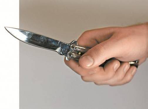 Mit so einem Messer stach der 15-Jährige zu. Danach ließ er die Tatwaffe in der Bregenzerach verschwinden.