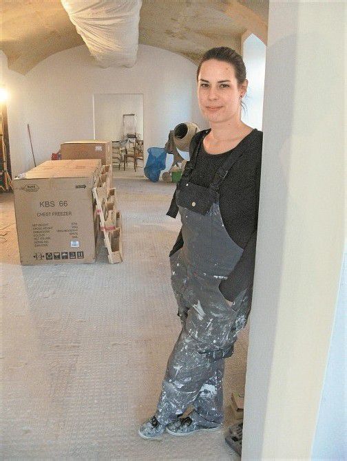 Noch ist das Lokal eine Baustelle: Anfang Februar wird es dann aber auch in Wien echte Vorarlberger Küche und Gastlichkeit geben. Foto: ENTNER