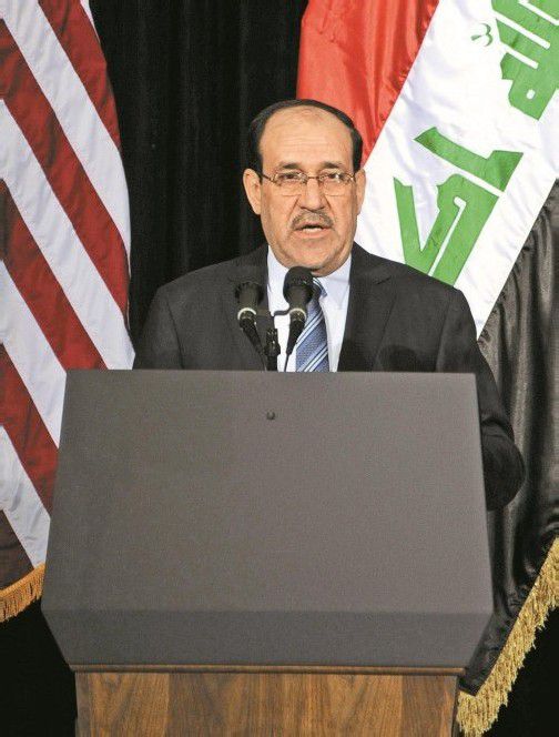 Premier Nuri al-Maliki wird aufgefordert zu handeln. Foto: REUTERS