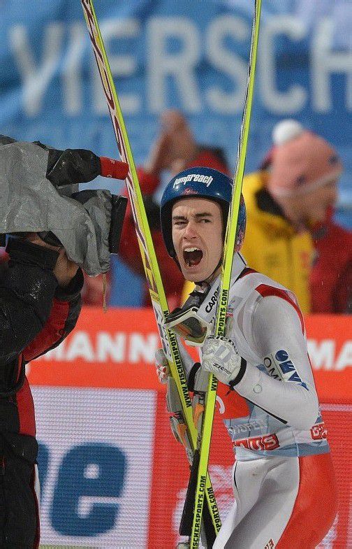 Schanzenrekord in der Quali von Wisla: Stefan Kraft. Foto: apa
