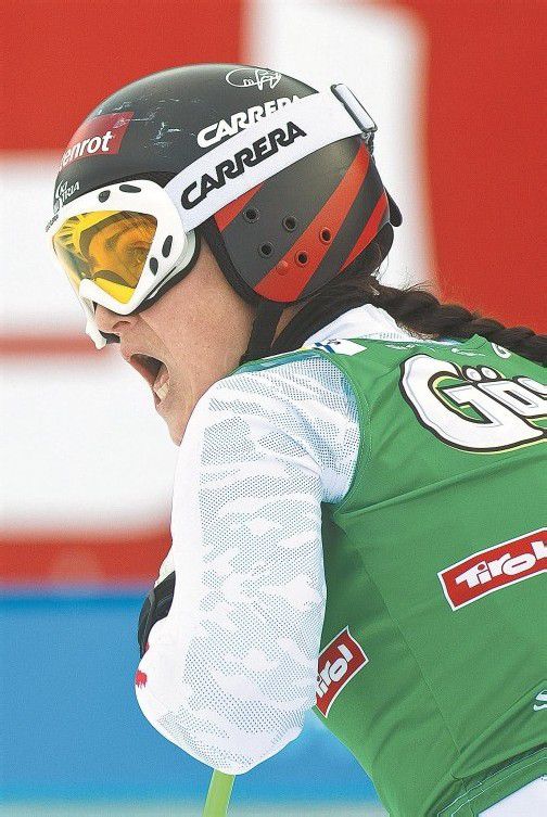 Startverzicht in der Abfahrt: Elisabeth Görgl. Foto: steurer