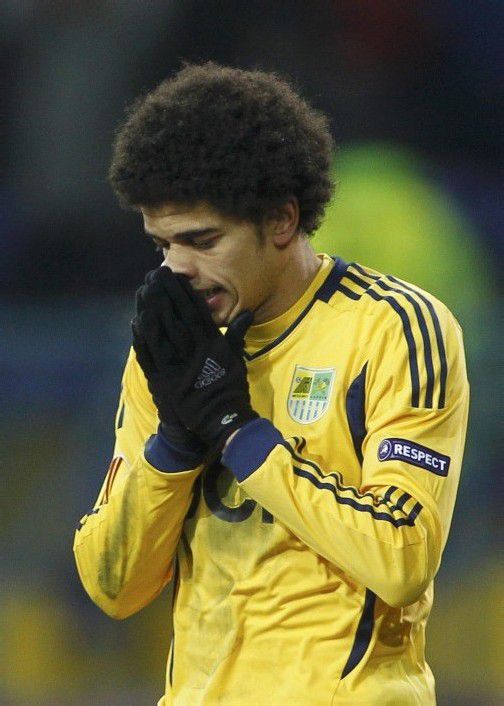 Taison ist der neunte Brasilianer im Team von Schachtjor. Foto: Reuters