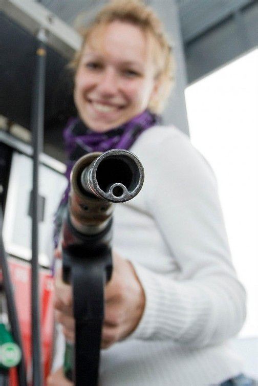 Tanktouristen haben das Geschäft angekurbelt. Foto: VN/Steurer