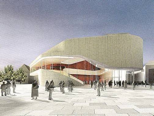 Verein der Festival-Freunde wünscht, dass möglichst viel Kultur ins neue, Ende 2014 fertiggestellte Feldkircher Montforthaus kommt. Foto: VN