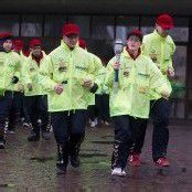 Fackellauf als Motivation