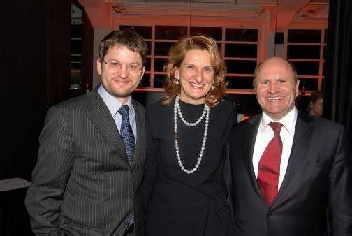 Wiener Symphoniker mit Festspiele-Präsident: Johannes Neubert (l.) sowie Hans-Peter Metzler und Antje. Fotos: Privat/Wanko