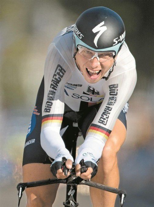 Zeitfahr-Spezialist Tony Martin musste sich geschlagen geben. Foto: ap