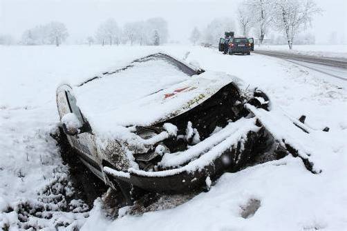 Am Auto entstand Totalschaden. Foto: vn/hofmeister