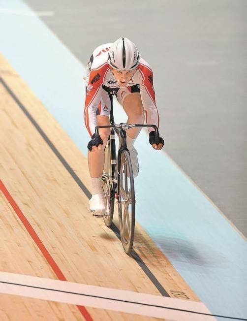Andreas Müller wurde Vizeweltmeister im Scratch. Foto: gepa