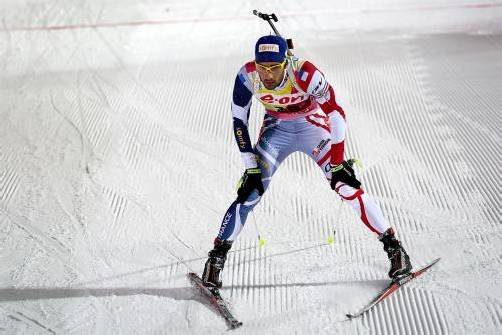 Auch der Sieger im 20-km-Einzelrennen, der Franzose Martin Fourcade, war nach dem Zieleinlauf sehr müde. Foto: GEPA/Brem