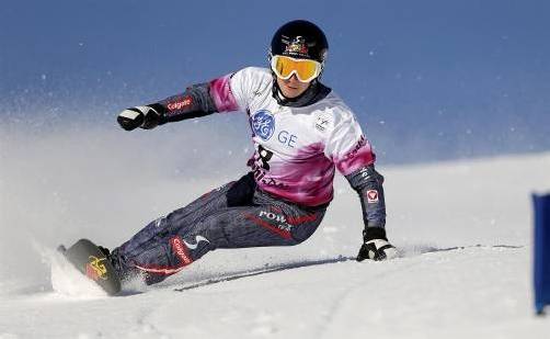 Der 21-jährige Lukas Mathies aus St. Gallenkirch fuhr beim Parallel-Weltcuprennen in Sotschi erneut in die Top 10. Foto: gepa