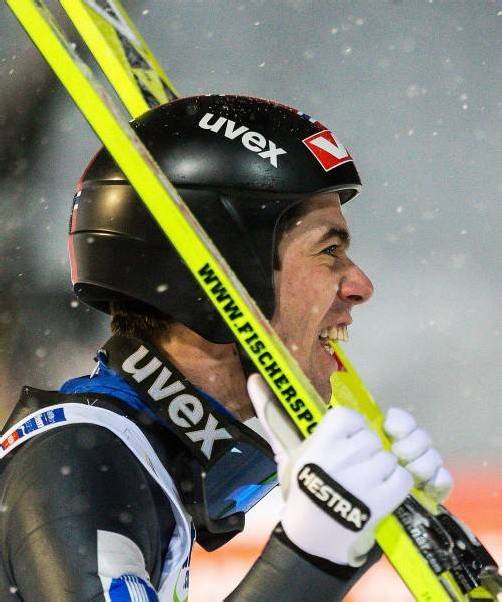 Der ansonsten ruhige Norweger Anders Bardal feierte in Predazzo seinen ersten Weltmeistertitel. Foto: apa
