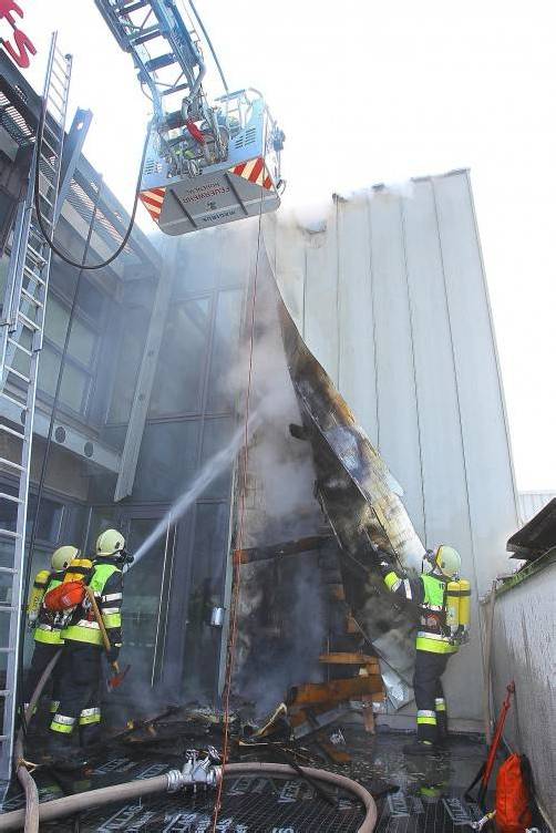 Die Feuerwehr konnte den Brand löschen. Foto: vn/hofmeister
