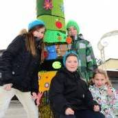 Altachs Schüler bringen Farbe in den Winter