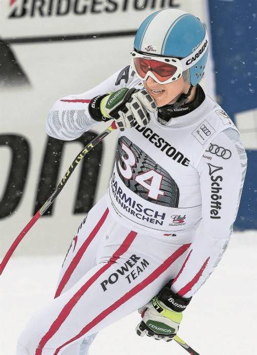Frederic Berthold kommt heute in Garmisch-Partenkirchen zu seinem vierten Einsatz im Abfahrts-Weltcup in dieser Saison. Foto: gepa