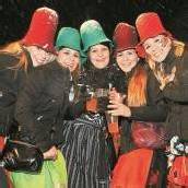 Nächtliches Narrentreiben durch das „Schaaner Ried“