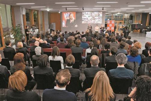 In der Fachhochschule in Dornbirn wurde gestern Abend die Beilage „50 Köpfe“ präsentiert.